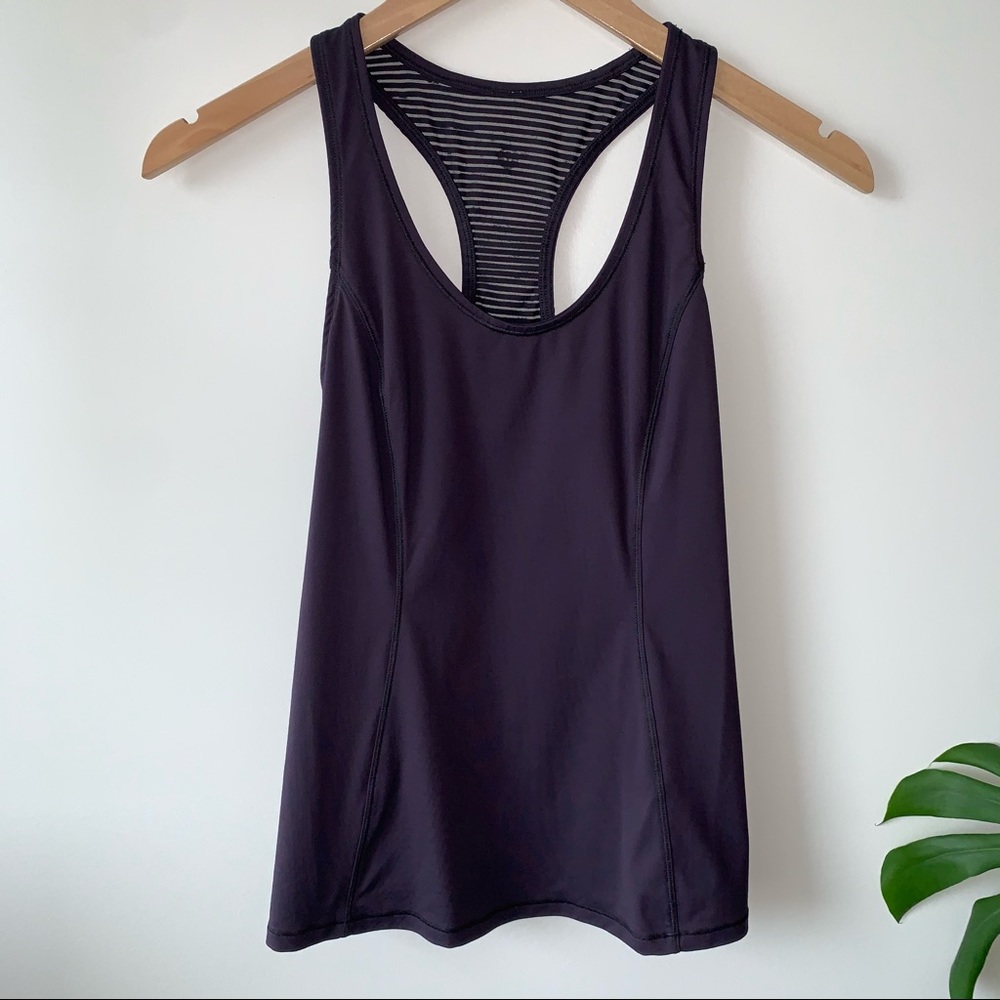 LULULEMON racer back tank, purple